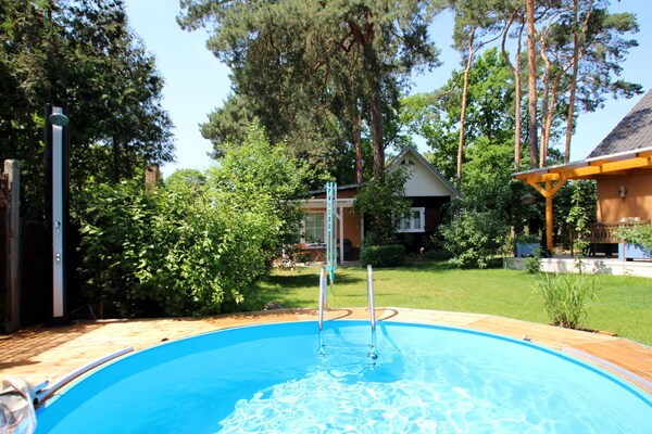 Sfeervol vakantiehuis nabij de Müggelsee, met zwembad en vlakbij Berlijn - thumbnail 2