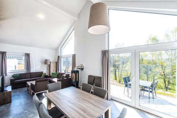 Vrijstaand wellnesshuis met 3 badkamers direct aan thermaalbad Obernsees - thumbnail 2