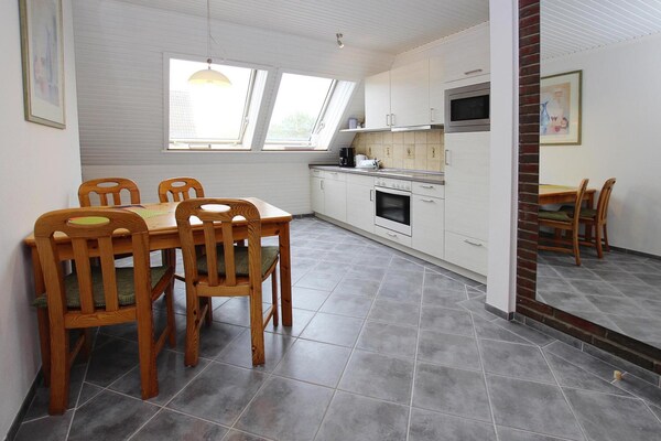 Licht appartement nabij golfbaan en strand in Westerland - thumbnail 6