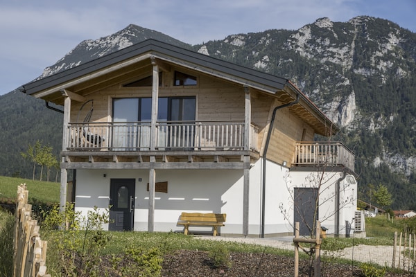 Chalet Gamsknogel Inzell met privézwembad aan de piste - thumbnail 4
