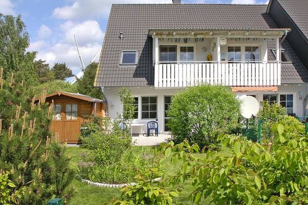 Rustig appartement op begane grond in Trassenheide, 1 km van strand - thumbnail 4