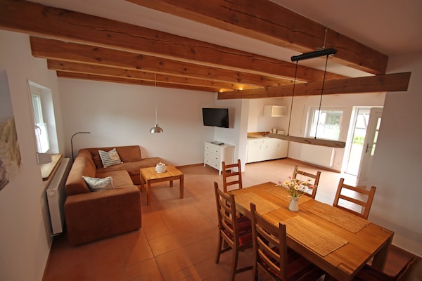 Ruim appartement voor 5 personen in Lütow nabij de lagune - thumbnail 4