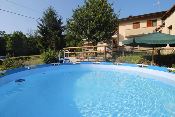 Casa Vado: gerenoveerd vakantiehuis met panorama in Toscane, 10 km van zee - thumbnail 5