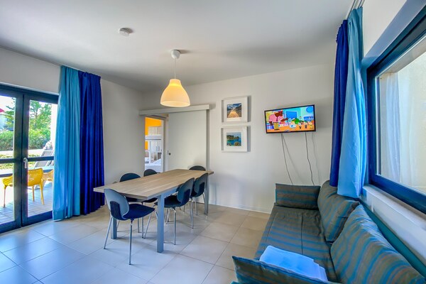 Ruim appartement voor 6 personen nabij Gardameer met zwembaden - thumbnail 6