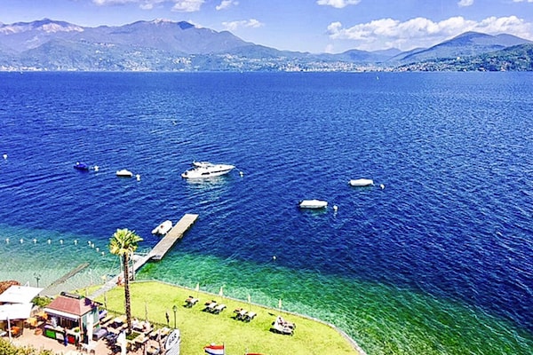 Licht appartement voor 5 personen nabij Lago Maggiore in Oggebbio - thumbnail 5
