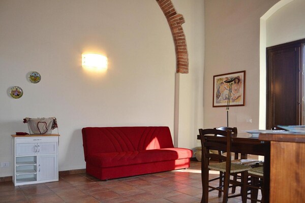 Rustiek appartement op Toscaans landgoed met zwembad en panoramisch uitzicht - thumbnail 2