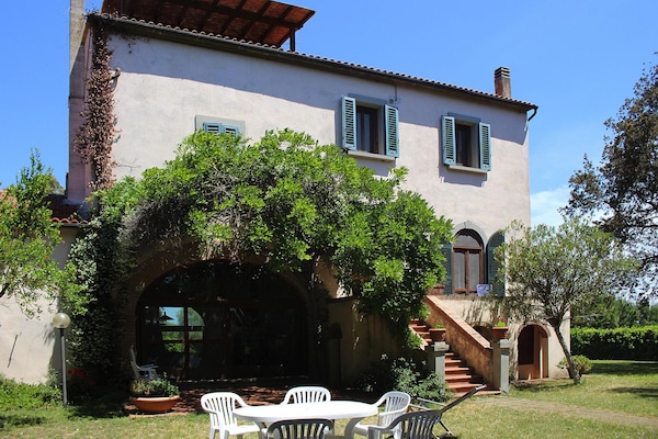 Rustiek appartement op Toscaans landgoed, 900m van zee - thumbnail 5