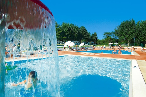 Op 400m van het meer: Comfortabele stacaravan in Moniga del Garda - thumbnail 2