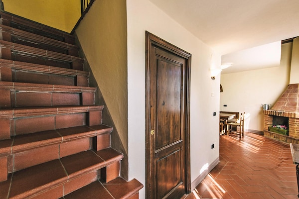 Authentiek Toscaans appartement op landgoed met zwembad bij Santo Pietro Belvedere - thumbnail 6