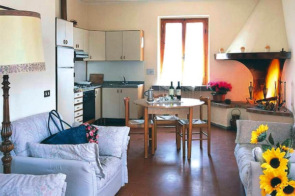 Ruim Toscaans appartement voor 8 personen in Montaione - thumbnail 5