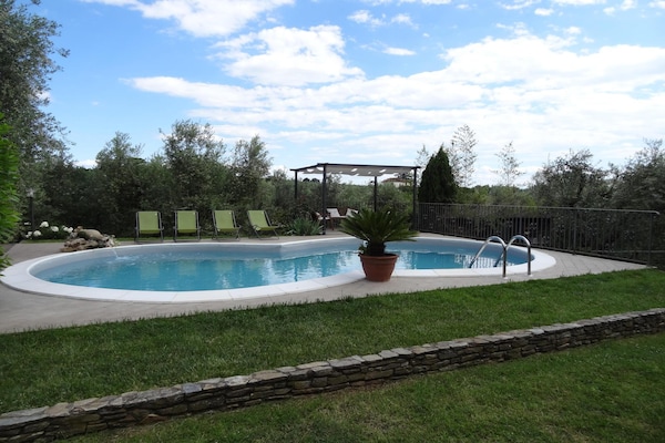 Authentiek vakantiehuis in 17e-eeuwse boerderij met zwembad en Toscaanse wijngaarden - thumbnail 3