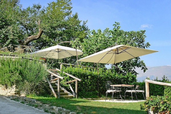 Agriturismo La Filomena Montefortino - Appartement l'Infinito met zwembad - thumbnail 3