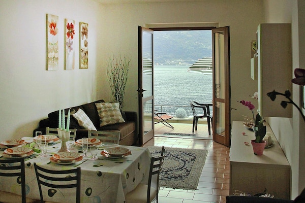 Aan het meer: Modern appartement in Lezzeno voor 2 personen - thumbnail 3
