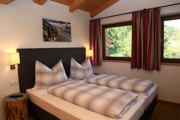 Aan het meer: Ruim appartement in Neukirchen voor 6 personen - thumbnail 3