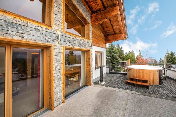 Chalet Edelweißalm: Luxe & SPA met panoramisch uitzicht in Königsleiten - thumbnail 5