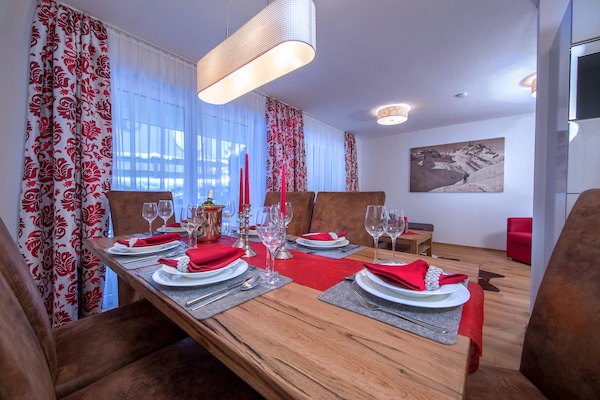 Ruim appartement voor 8 personen direct aan de Wildkogelbahn - thumbnail 5