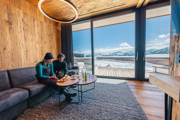 Bergkristall loft direct aan de piste met sauna en panoramisch uitzicht - thumbnail 5