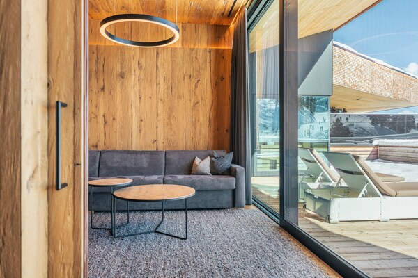 Bergkristall loft direct aan de piste met sauna en panoramisch uitzicht - thumbnail 6