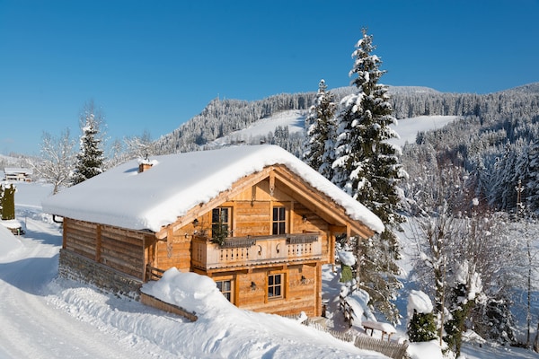 Rustiek Chalet Steinbock in St. Martin am Tennengebirge voor 6 personen - thumbnail 1
