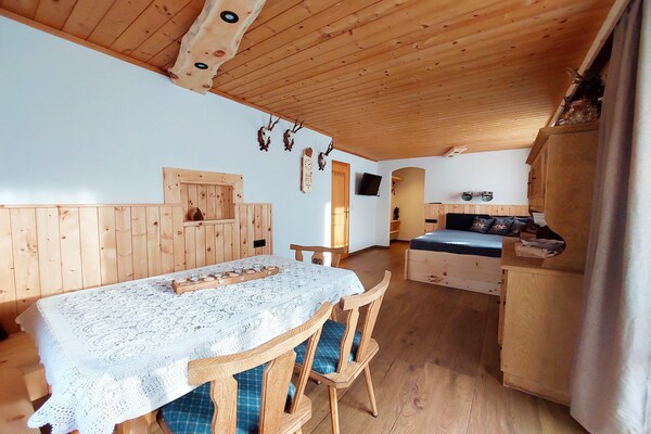 Direct aan de piste: authentiek Tirools appartement voor 4 in Hochfügen - thumbnail 2