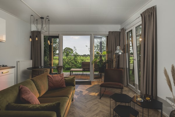 Wellness Landhuis aan de Regge met Sauna en Vrij Uitzicht voor 2 Personen - thumbnail 1
