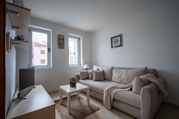 Op 900 m van zee: Comfortabel appartement voor 3 personen in Rovinj - thumbnail 2