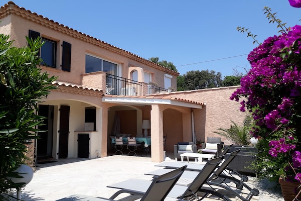 Golfvilla voor 6 pers. in Sainte-Maxime, 200m van zandstrand La Nartelle - thumbnail 1