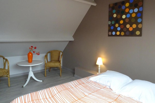 Licht vakantiehuis op 400m van strand in Portbail met omheinde tuin - thumbnail 3