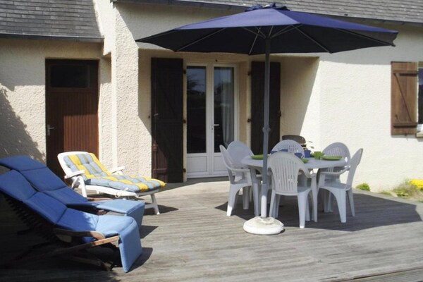 Licht vakantiehuis op 400m van strand in Portbail met omheinde tuin - thumbnail 5