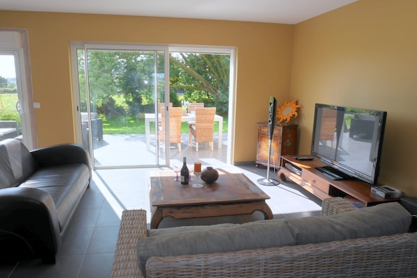 Op 1,5 km van zee: ruim vakantiehuis in Guissény voor 6 personen - thumbnail 2