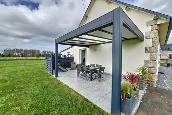 Modern vakantiehuis aan de golfbaan bij Cap Fréhel - thumbnail 1