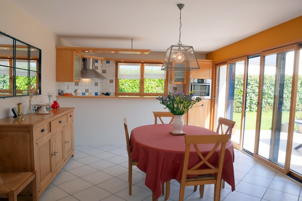 Op 350 m van zee: Modern vakantiehuis in Brignogan-Plages - thumbnail 5