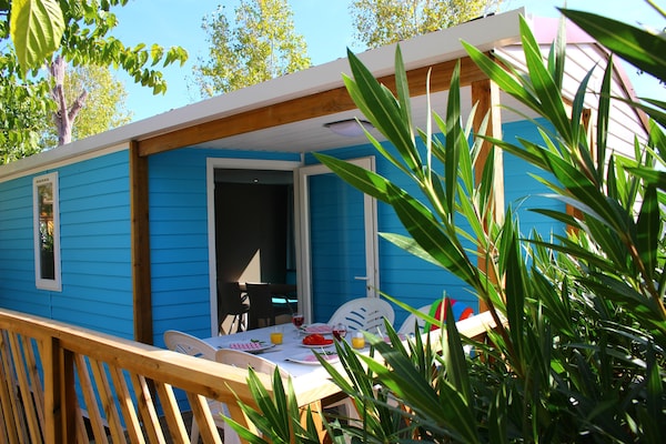 Comfortabele stacaravan voor 4 personen in Vias-Plage - thumbnail 1