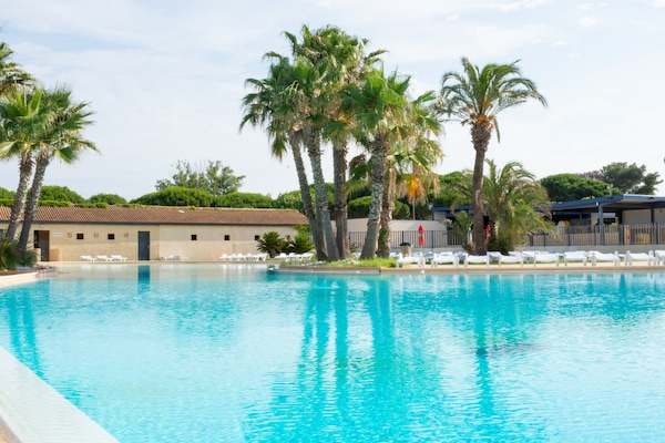 Zonovergoten vakantiehuis voor 6 bij strand en golfbaan in Portiragnes - thumbnail 1