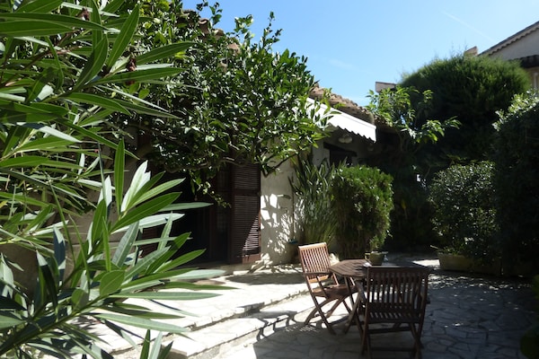 Knus vakantiehuis met tuin bij Cagnes-sur-Mer, 10 minuten van het strand - thumbnail 4