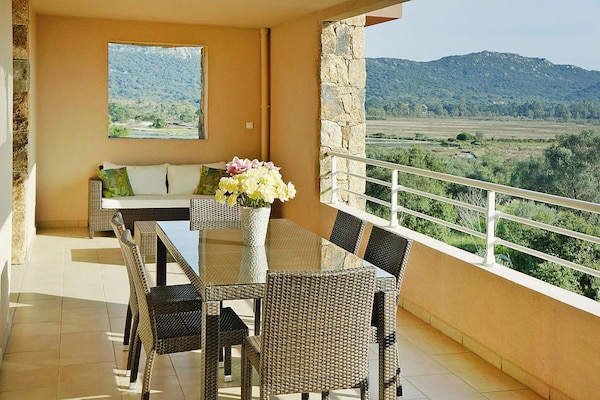 Modern appartement op vakantiepark met zwembad nabij Porto-Vecchio - thumbnail 5