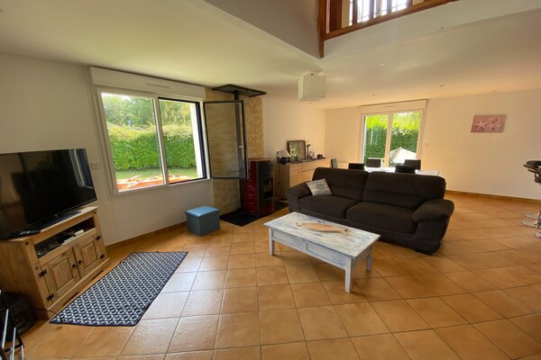 Vrijstaand Bretons vakantiehuis met omheinde tuin, 700m van strand en meer - thumbnail 3