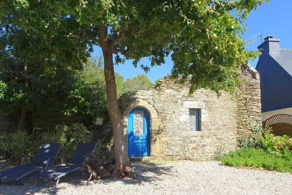 Op 750 m van zee: Charmant vakantiehuis in St. Gildas-de-Rhuys - thumbnail 2