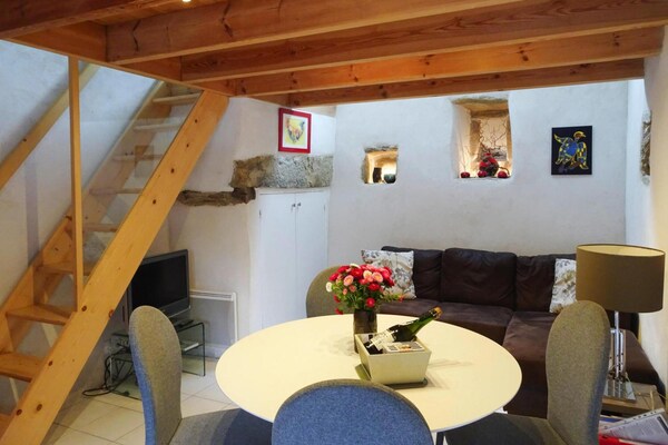 Op 750 m van zee: Charmant vakantiehuis in St. Gildas-de-Rhuys - thumbnail 5