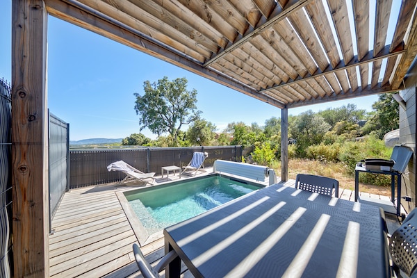 Vrijstaande villa met privézwembad en panoramisch uitzicht bij Porto-Vecchio - thumbnail 3