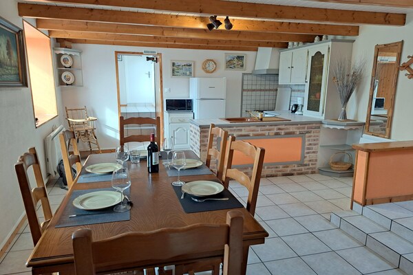 Authentiek Bretons stenen huis in Landéda, 50 meter van zee - thumbnail 6