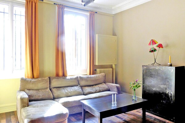 Artistiek appartement in Fécamp, 400m van zee en haven - thumbnail 2