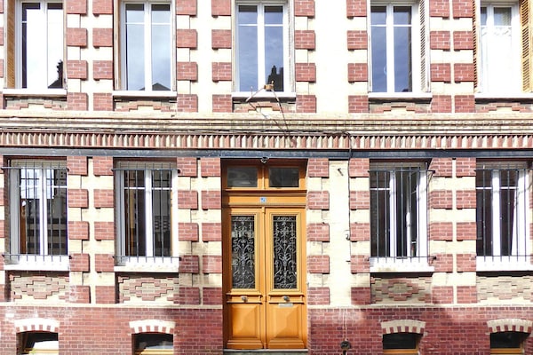 Artistiek appartement in Fécamp, 400m van zee en haven - thumbnail 1