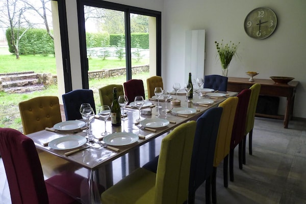 Authentiek Normandisch herenhuis voor 12 personen aan golfbaan bij de Somme - thumbnail 3