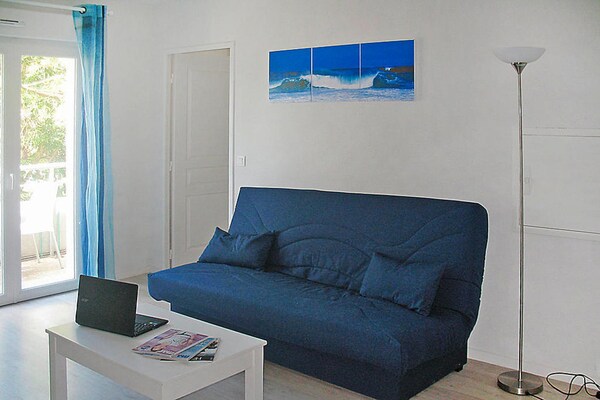 Appartement met balkon in Residence Les Isles de Sola, 200m van zee - thumbnail 2