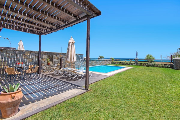 Villa aan Zee in Kiotari, Rhodos – 40m van het Strand met Privézwembad - thumbnail 5