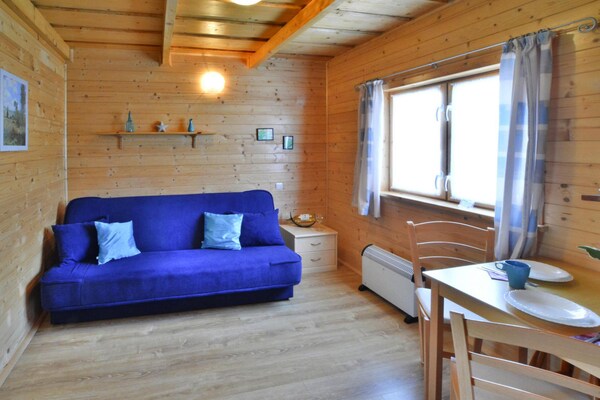 Vrijstaand houten vakantiehuis voor 4 personen, 400m van strand in Sarbinowo - thumbnail 2