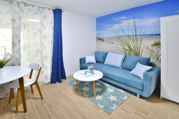 Knusse studio op 500 meter van het strand in rustig Kolobrzeg - thumbnail 2