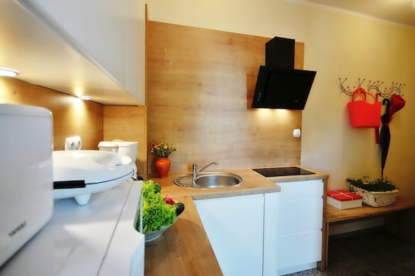 Rustiek appartement voor 5 op 80 meter van het strand in Ustronie Morskie - thumbnail 4
