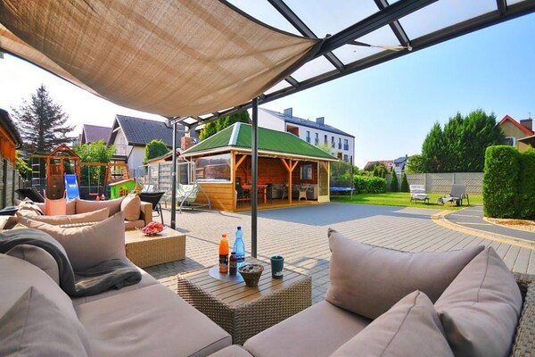 Strandappartement voor 6 met tuin, BBQ en WLAN op 80m van zee - thumbnail 6